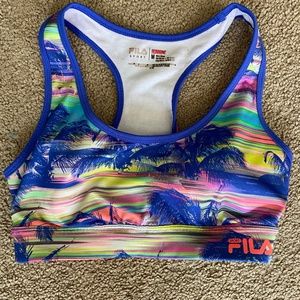 Padded sports bra